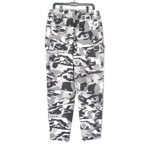 Adult Balera Dance Pants Size L Black White Gray Camo Hip Hop Dancewear Pop Star - Picture 2 of 9